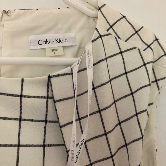Calvin Klein belt dress size 2 - Picture 3 of 4